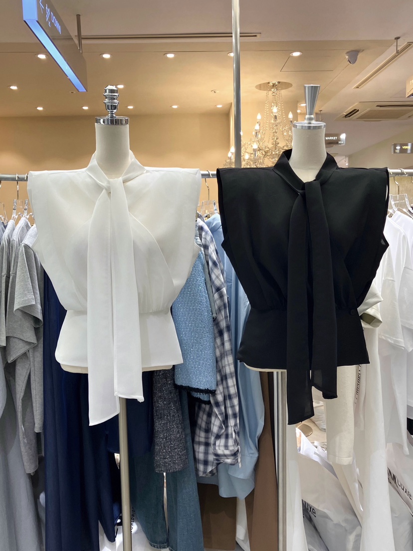 WORK SHOP東大門實拍韓國女士新品26夏季吊帶背心含圍巾Work_shop吊帶/背心