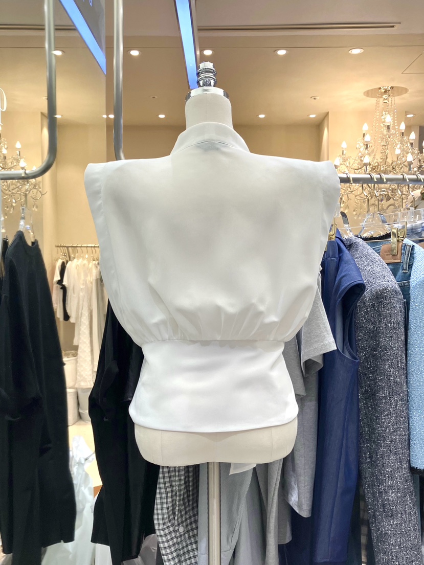 WORK SHOP東大門實拍韓國女士新品26夏季吊帶背心含圍巾Work_shop吊帶/背心