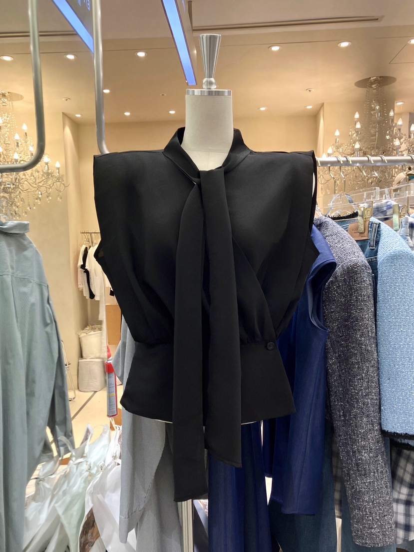 WORK SHOP東大門實拍韓國女士新品26夏季吊帶背心含圍巾Work_shop吊帶/背心圖色2