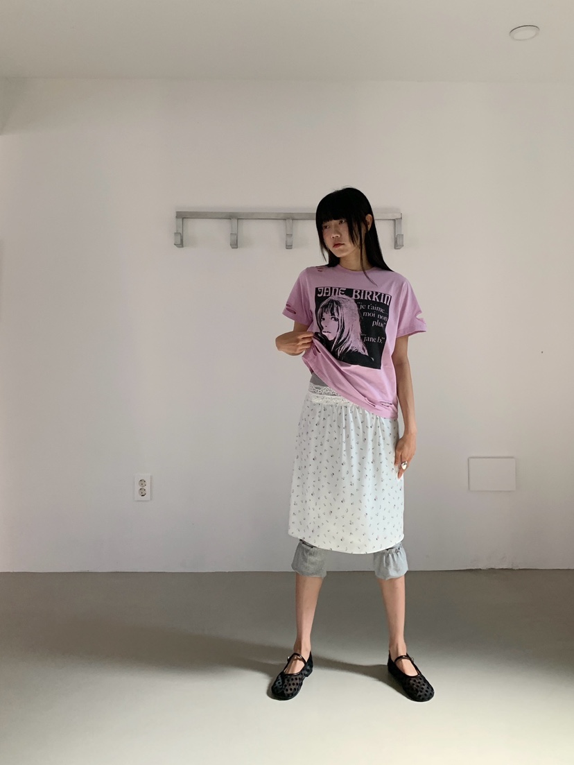 MORE THAN-P韓國直郵女士新品休閑熱賣26夏季半身裙中短裙MORE THAN半身裙/中短裙