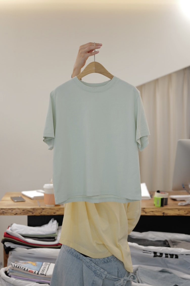 FRIC韓國直郵女裝新品26夏季人氣推薦熱賣時尚休閑T恤棉FRICT恤圖色3