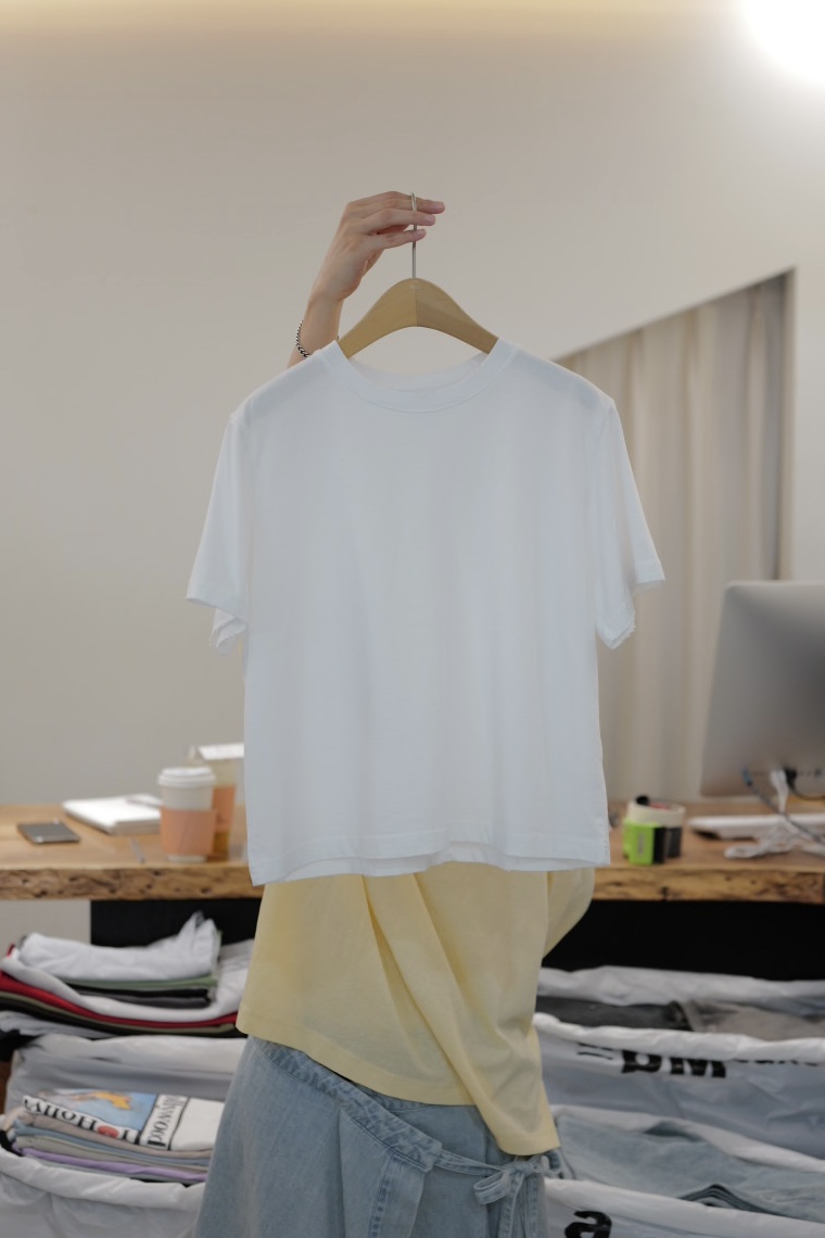 FRIC韓國直郵女裝新品26夏季人氣推薦熱賣時尚休閑T恤棉FRICT恤圖色4
