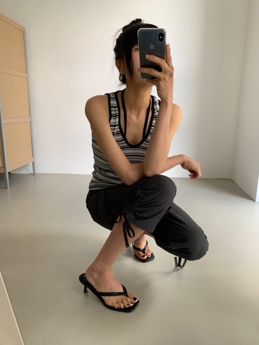 MORE THAN-P韓國直郵女士新款人氣時尚推薦26夏季吊帶背心MORE THAN吊帶/背心