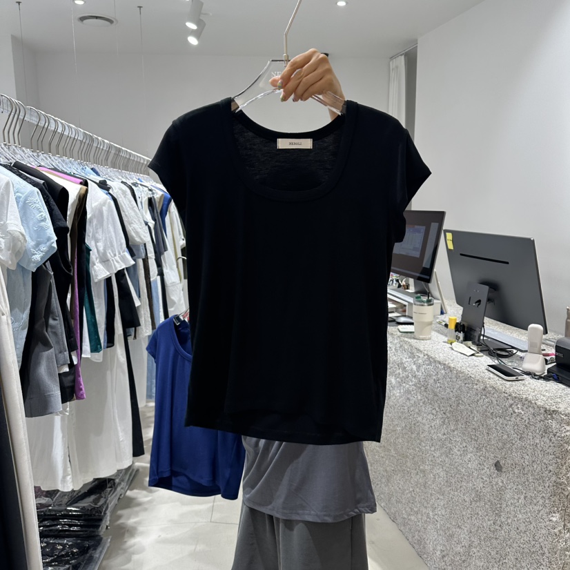 NEROLI 36韓國直郵實拍女士新款熱賣推薦人氣26夏季休閑T恤NEROLI 36T恤圖色2