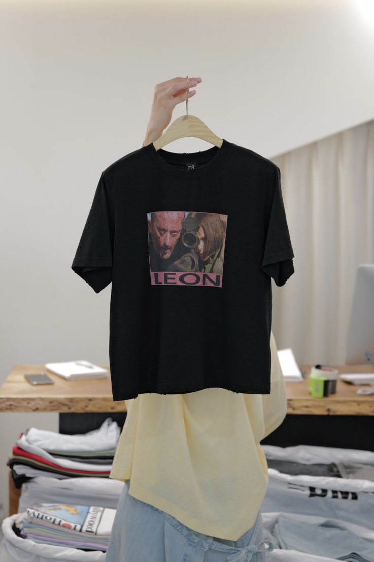 FRIC韓國直郵實拍女裝新款26夏季休閑推薦人氣熱賣時尚T恤FRICT恤圖色2