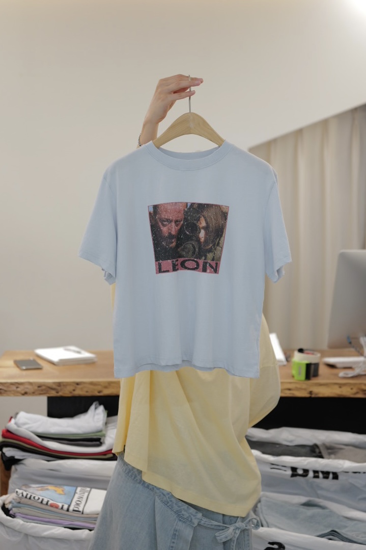 FRIC韓國直郵實拍女裝新款26夏季休閑推薦人氣熱賣時尚T恤FRICT恤圖色3