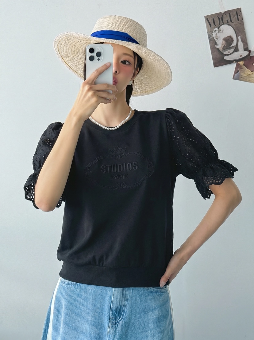 IAAN韓國直郵女裝新款時尚26夏季推薦休閑人氣熱賣T恤iaAnT恤