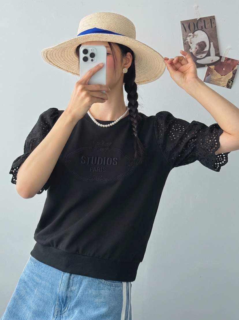 IAAN韓國直郵女裝新款時尚26夏季推薦休閑人氣熱賣T恤iaAnT恤