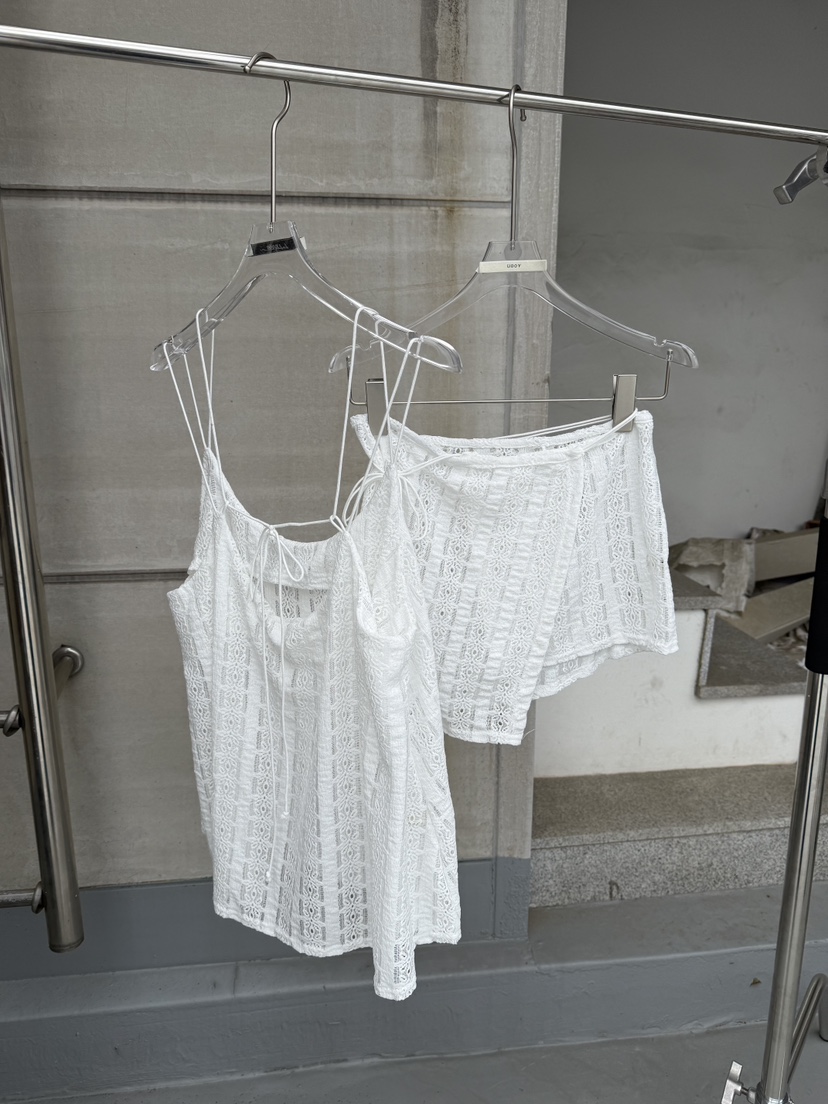 UOOV韓國直郵實拍女裝新款熱賣26夏季休閑人氣時尚套裝套裝UOOV套裝