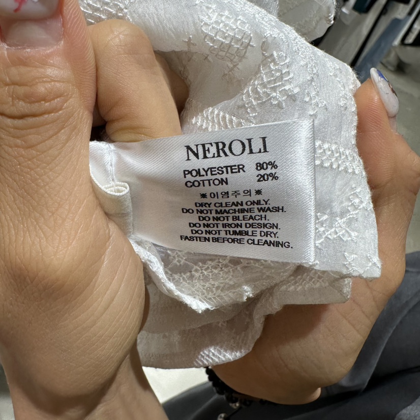 NEROLI 36東大門實拍韓國女士新款熱賣26夏季襯衫蕾絲衫NEROLI 36襯衫/蕾絲衫