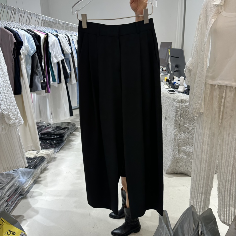 NEROLI 36韓國代購女裝新款26夏季推薦休閑時尚休閑褲褶裥NEROLI 36休閑褲圖色1