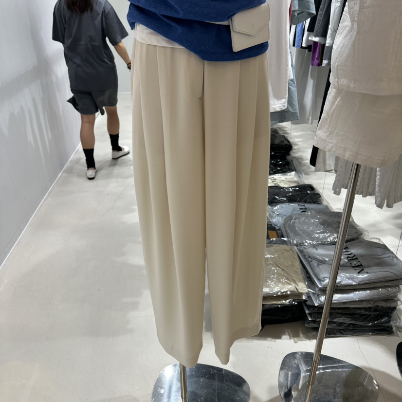 NEROLI 36韓國代購女裝新款26夏季推薦休閑時尚休閑褲褶裥NEROLI 36休閑褲圖色2