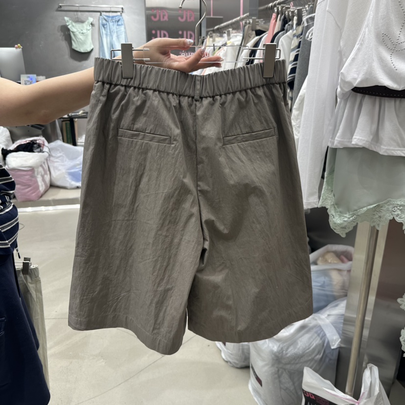 JUDYQUE韓國直郵女裝新款26夏季休閑時尚推薦人氣短褲褶裥JUDYQUE短褲