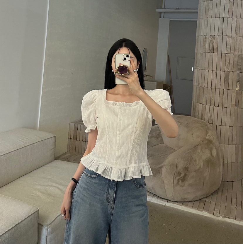 AMUSE SEOUL韓國直郵女裝新品26夏季人氣熱賣襯衫蕾絲衫AMUSE SEOUL襯衫/蕾絲衫