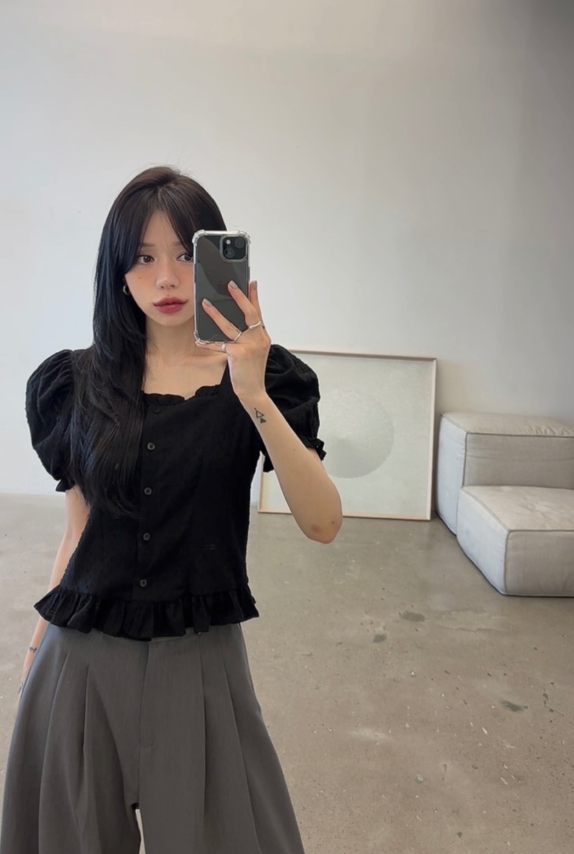 AMUSE SEOUL韓國直郵女裝新品26夏季人氣熱賣襯衫蕾絲衫AMUSE SEOUL襯衫/蕾絲衫
