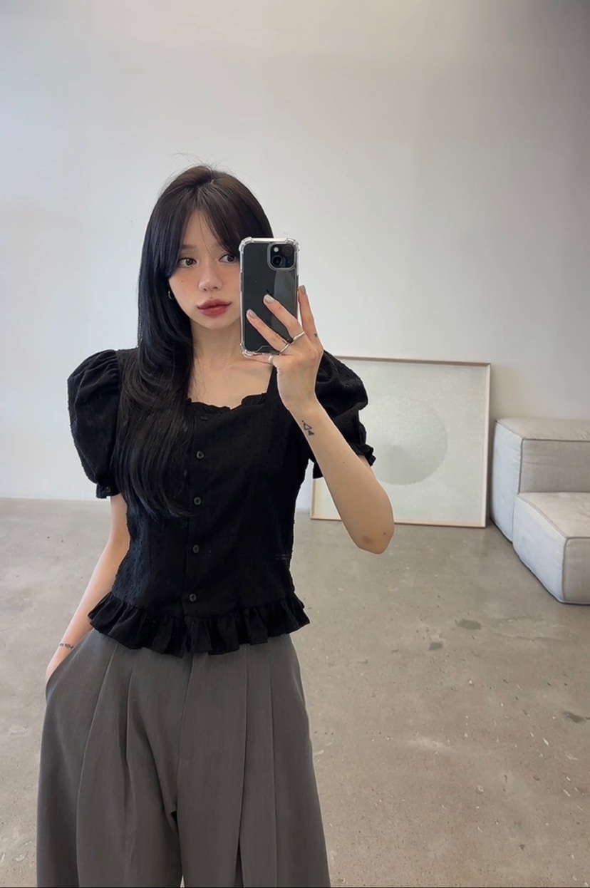 AMUSE SEOUL韓國直郵女裝新品26夏季人氣熱賣襯衫蕾絲衫AMUSE SEOUL襯衫/蕾絲衫