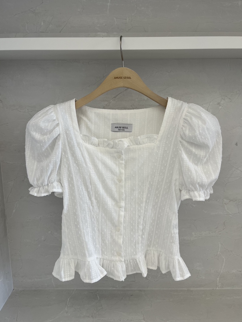 AMUSE SEOUL韓國直郵女裝新品26夏季人氣熱賣襯衫蕾絲衫AMUSE SEOUL襯衫/蕾絲衫圖色1