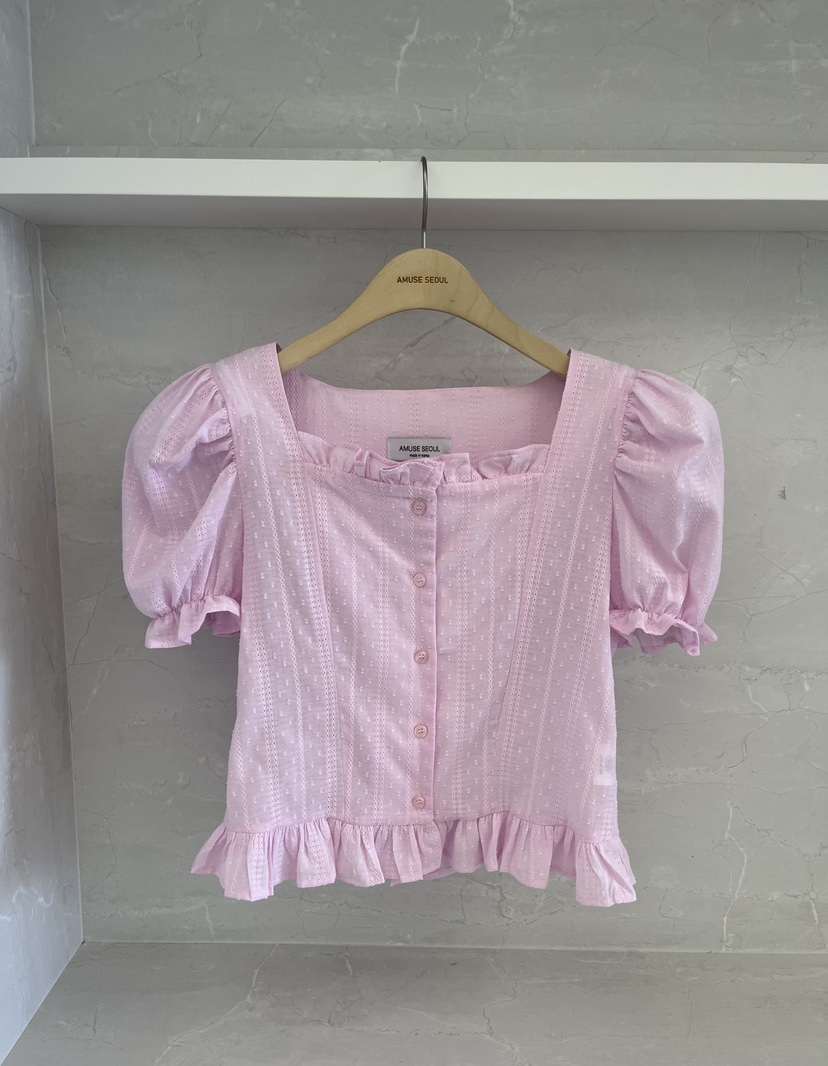 AMUSE SEOUL韓國直郵女裝新品26夏季人氣熱賣襯衫蕾絲衫AMUSE SEOUL襯衫/蕾絲衫圖色2