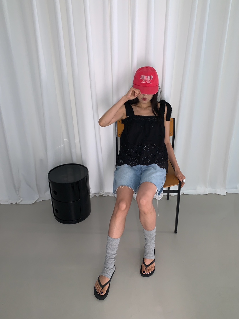 MORE THAN-P韓國直郵女士新品26夏季熱賣休閑人氣吊帶背心MORE THAN吊帶/背心