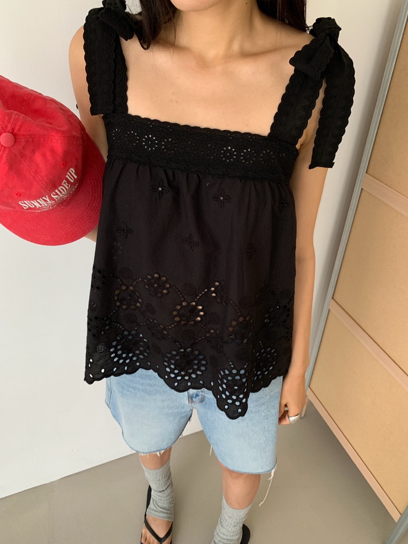 MORE THAN-P韓國直郵女士新品26夏季熱賣休閑人氣吊帶背心MORE THAN吊帶/背心