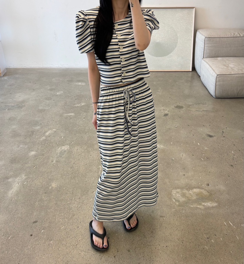 AMUSE SEOUL韓國東大門代購女裝新品推薦人氣休閑26夏季長裙AMUSE SEOUL長裙