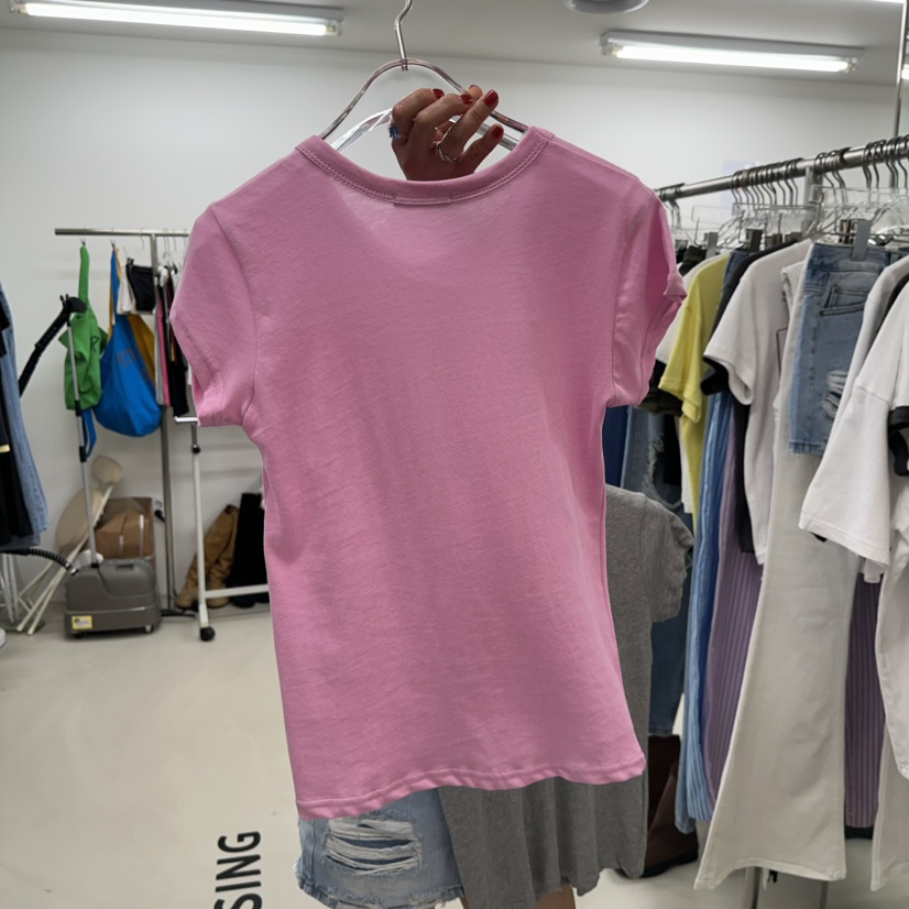 TOPDRESSING東大門實拍韓國女士新品休閑推薦人氣時尚T恤TOPDRESSINGT恤