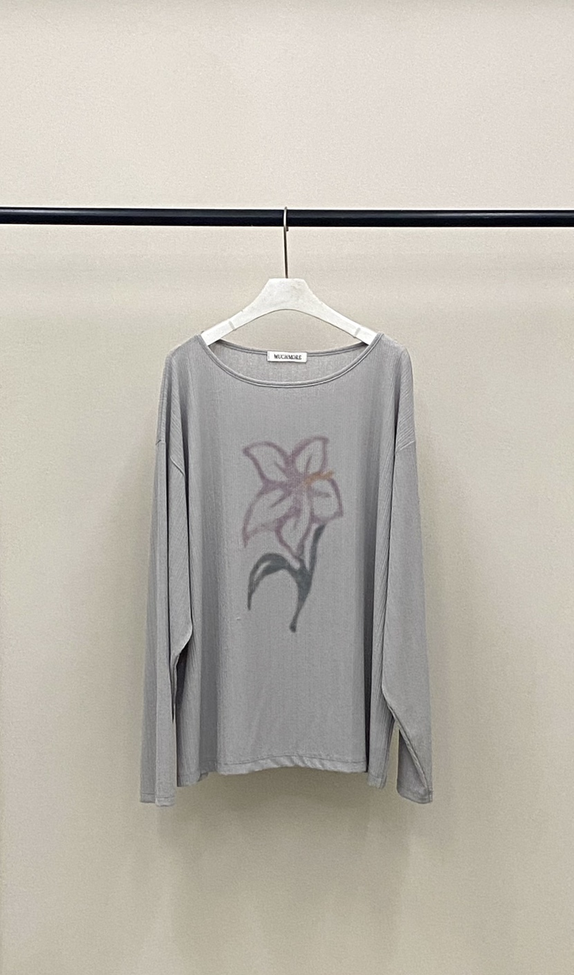 MUCH MORE/JACKPOT韓國直郵實拍女裝新品26夏季長袖T恤MUCH MORE/JACKPOT長袖T恤圖色3