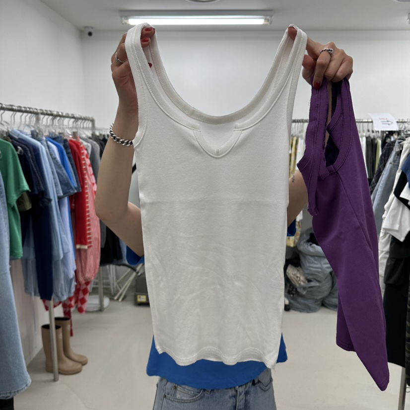 TOPDRESSING韓國直郵女裝新品推薦時尚26夏季熱賣吊帶背心TOPDRESSING吊帶/背心圖色4