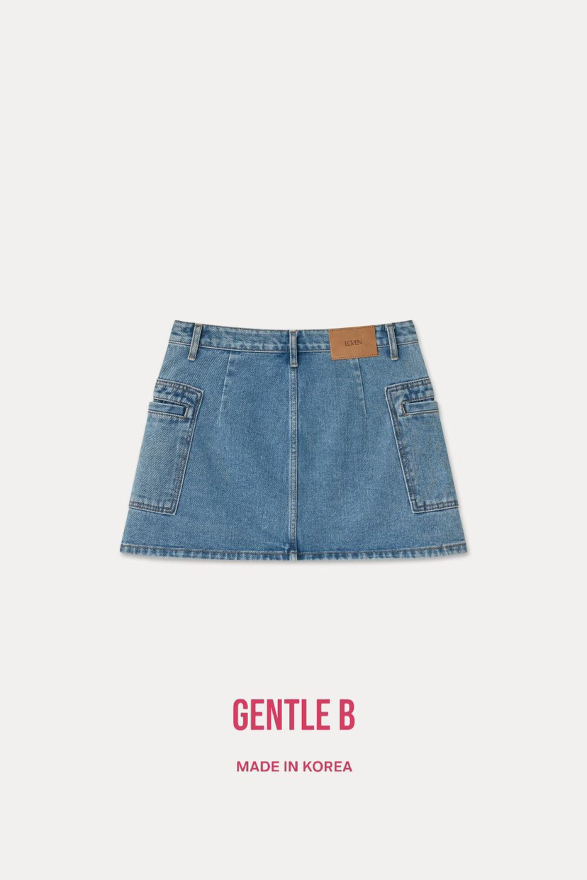 GENTLE B/LOVENTINA東大門實拍韓國女士新款熱賣短裙口袋GENTLE B/LOVENTINA短裙