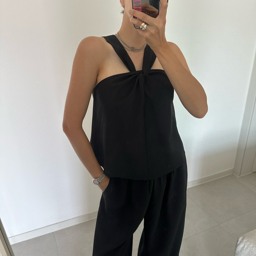 SOUIT韓國代購女士新品26夏季休閑人氣時尚熱賣吊帶背心無袖SOUIT by mabel-L吊帶/背心