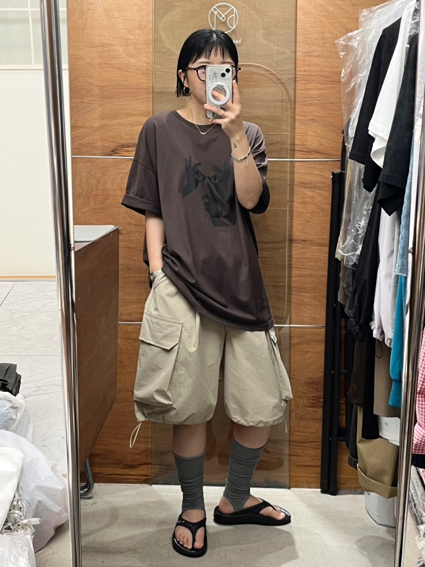 BEAMING SEOUL韓國東大門直郵女裝新品推薦短褲雙排扣工裝BEAMING SEOUL短褲