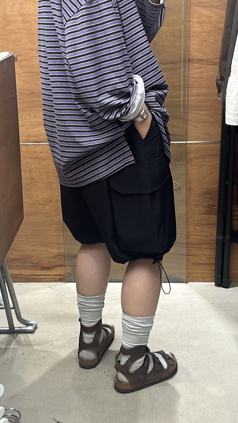 BEAMING SEOUL韓國東大門直郵女裝新品推薦短褲雙排扣工裝BEAMING SEOUL短褲