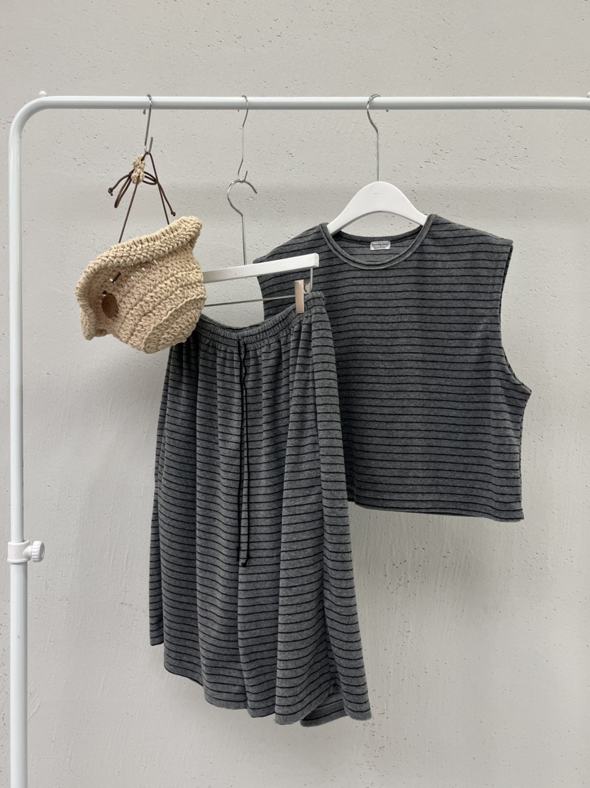 BEAMING SEOUL韓國東大門直郵女裝新品26夏季時尚短褲條紋BEAMING SEOUL短褲
