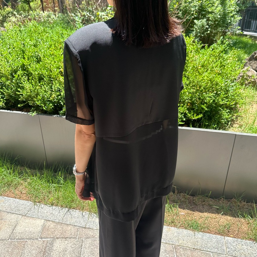 SOUIT韓國東大門直郵女裝新款推薦熱賣26夏季西裝西服雪紡SOUIT by mabel-L西裝/西服