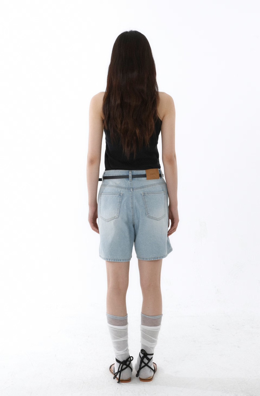 GENTLE B/LOVENTINA韓國直郵女裝新品人氣短褲不含腰帶雙口袋GENTLE B/LOVENTINA短褲