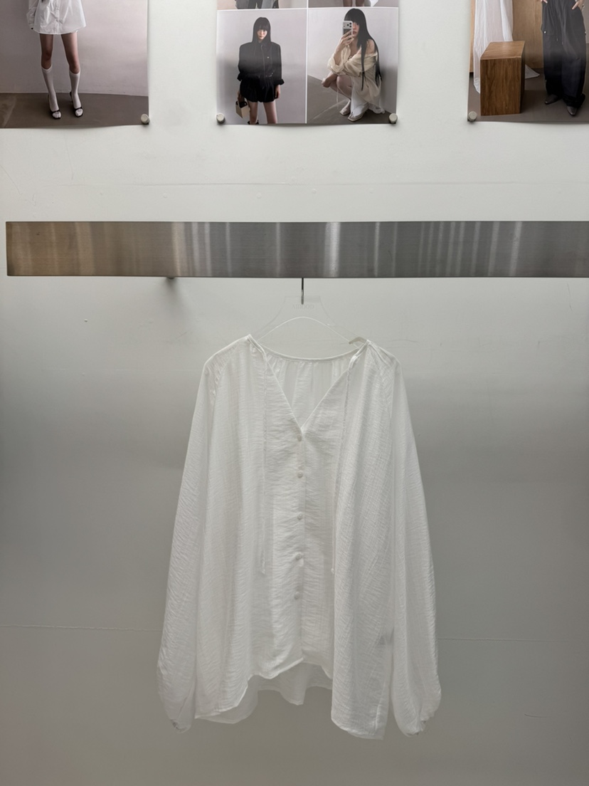 AMOOD韓國代購女士新品人氣時尚休閑推薦熱賣26夏季襯衫蕾絲衫AMOOD襯衫/蕾絲衫圖色1