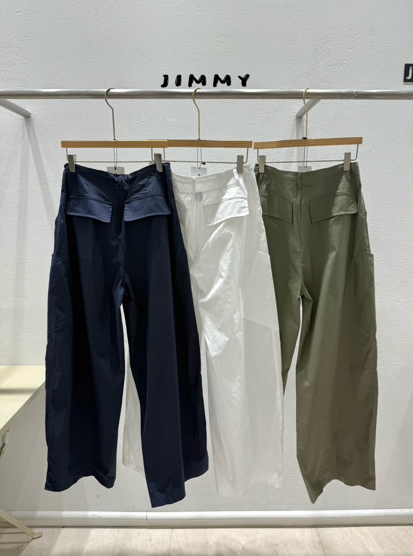JIMMY韓國直郵女裝新款26夏季熱賣時尚休閑推薦休閑褲工裝褲JIMMY/REMAKE休閑褲