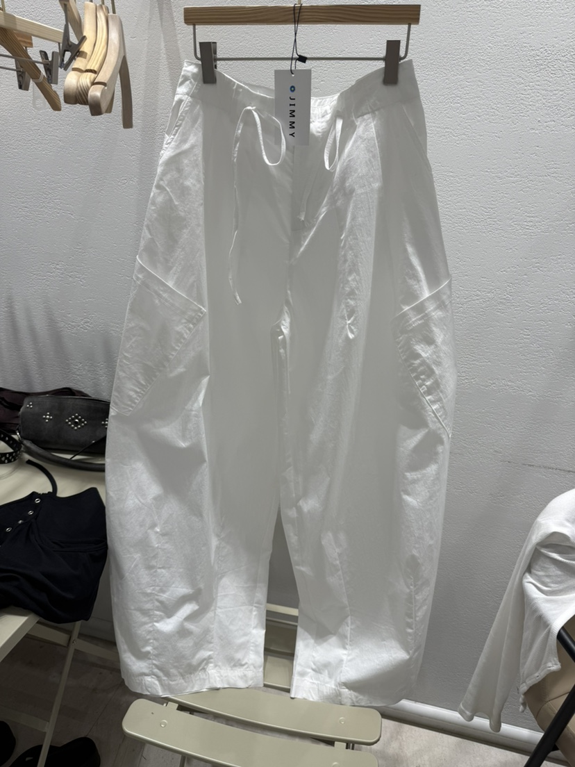 JIMMY韓國直郵女裝新款26夏季熱賣時尚休閑推薦休閑褲工裝褲JIMMY/REMAKE休閑褲圖色3