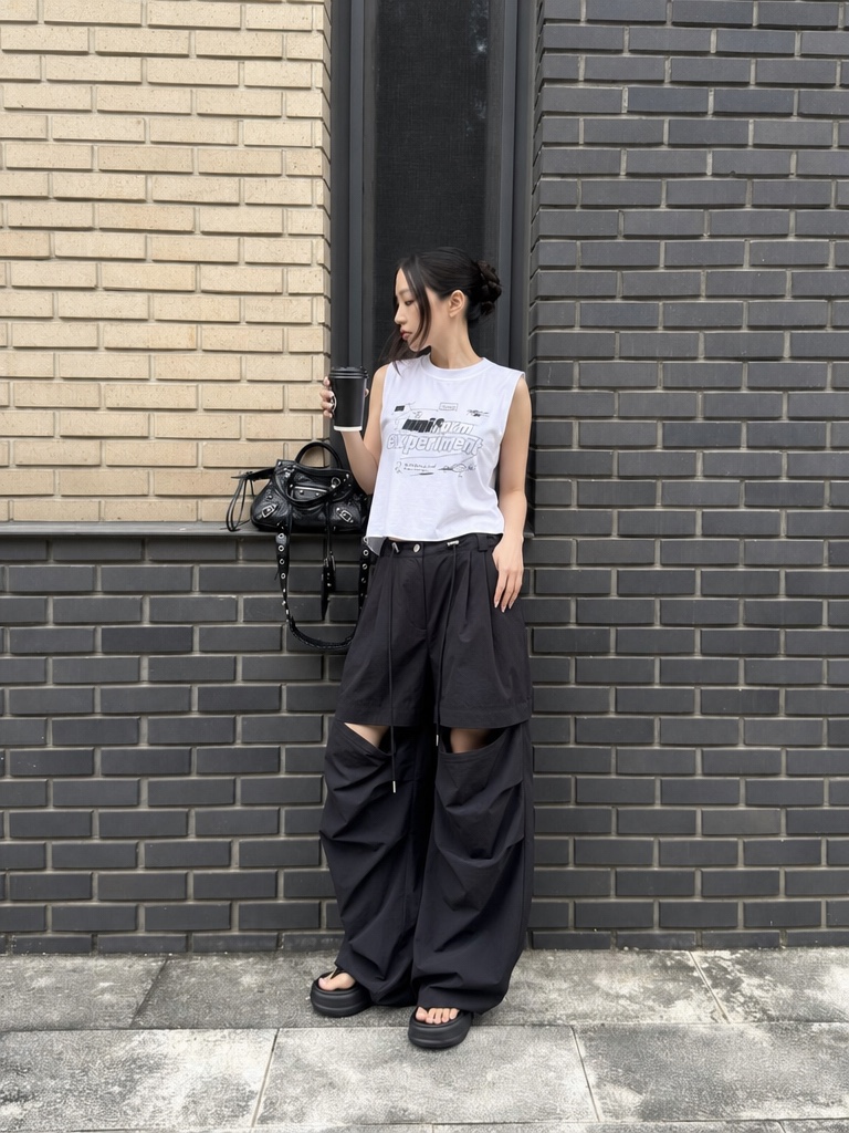 REIZ韓國直郵實拍女士新款時尚推薦熱賣休閑吊帶背心無袖REIZ吊帶/背心