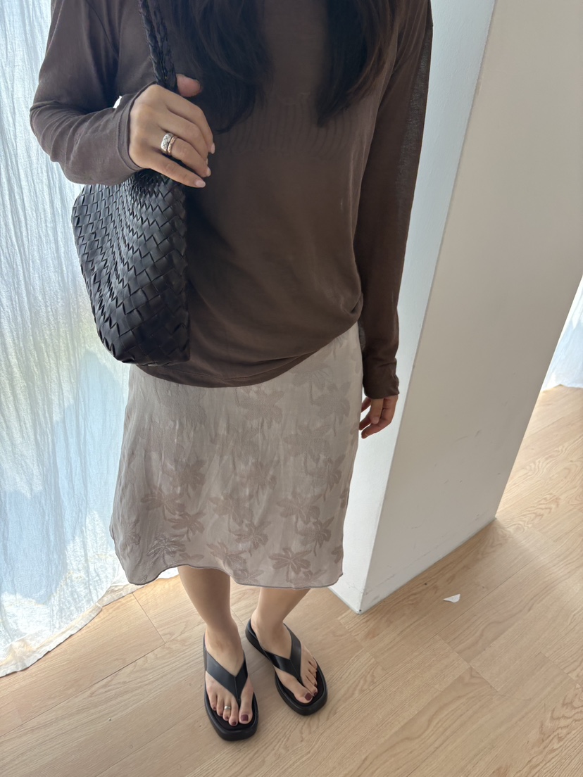 TORRE韓國東大門代購女士新款熱賣26夏季半身裙中短裙亞麻TORRE半身裙/中短裙