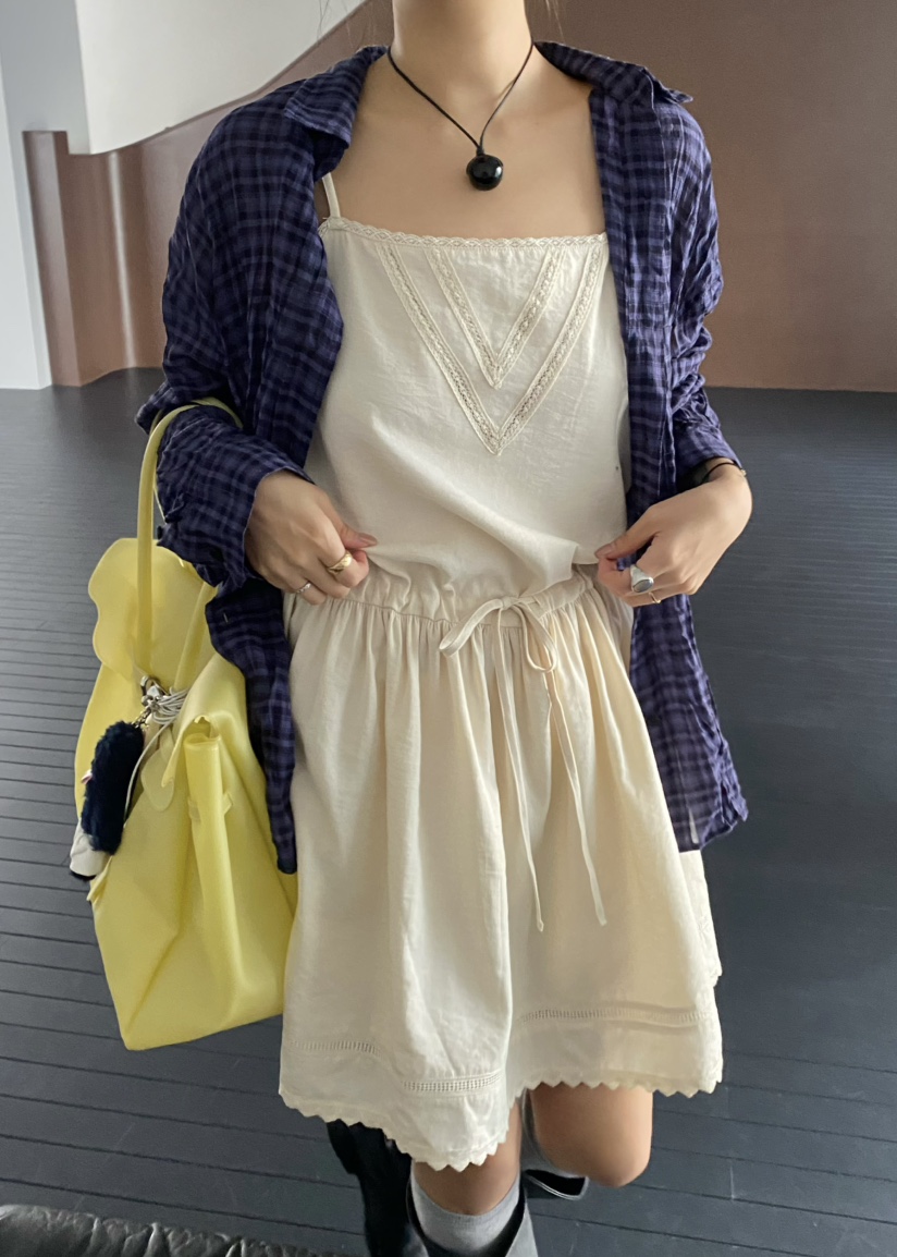 OUPPT韓國直郵女士新款熱賣人氣26夏季推薦休閑連衣裙不含OUPPT連衣裙圖色2