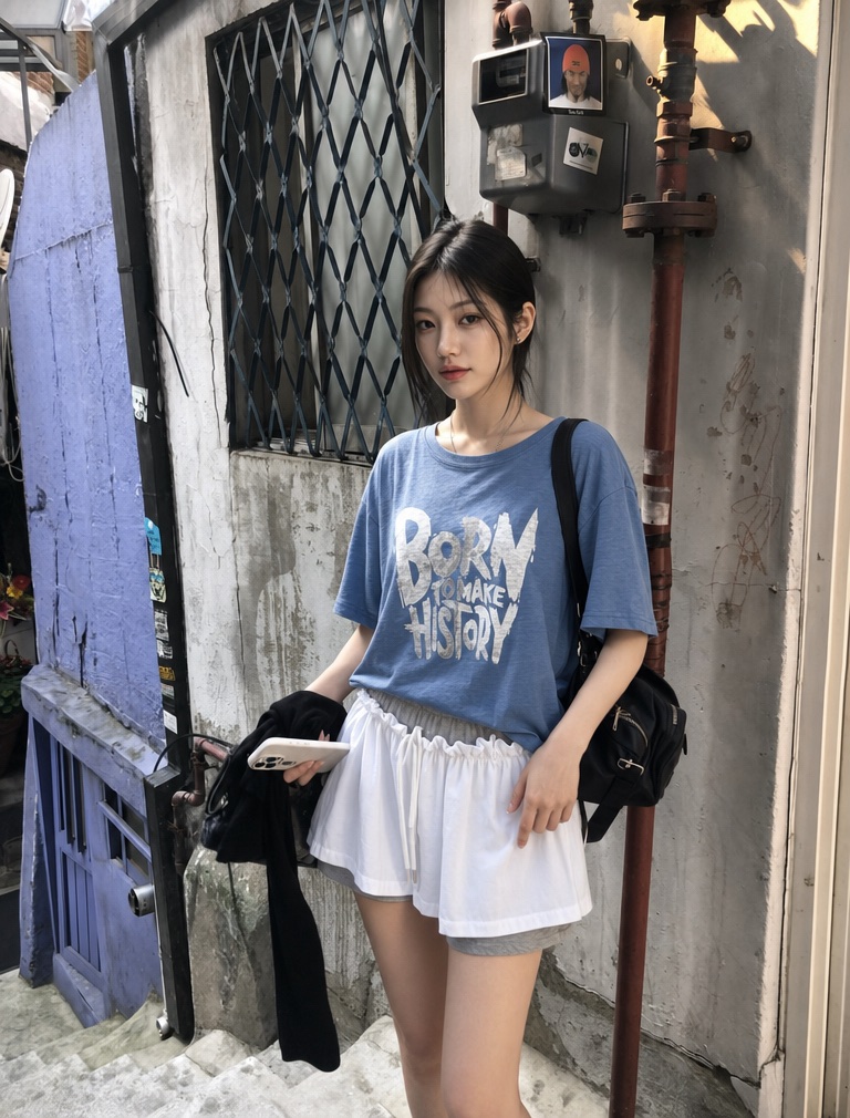 REIZ韓國直郵實拍女士新款休閑時尚26夏季熱賣人氣推薦T恤REIZT恤
