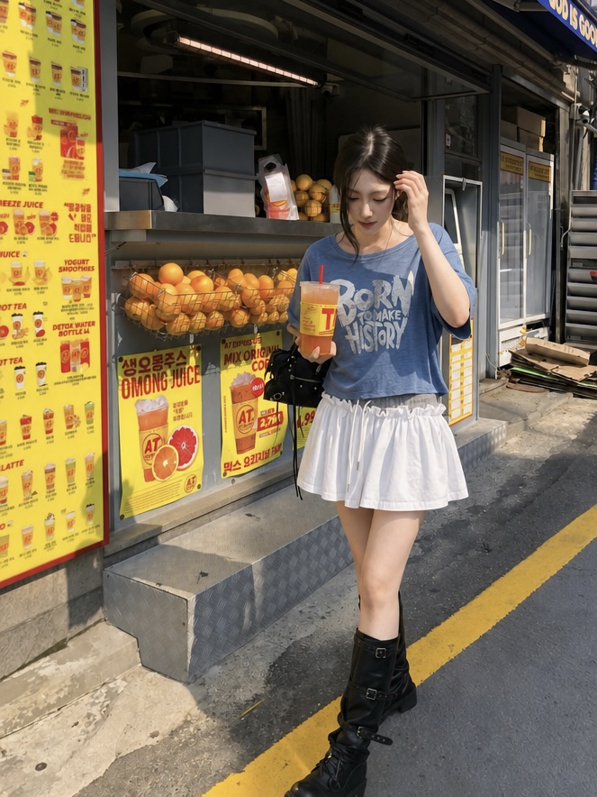 REIZ韓國直郵實拍女士新款休閑時尚26夏季熱賣人氣推薦T恤REIZT恤