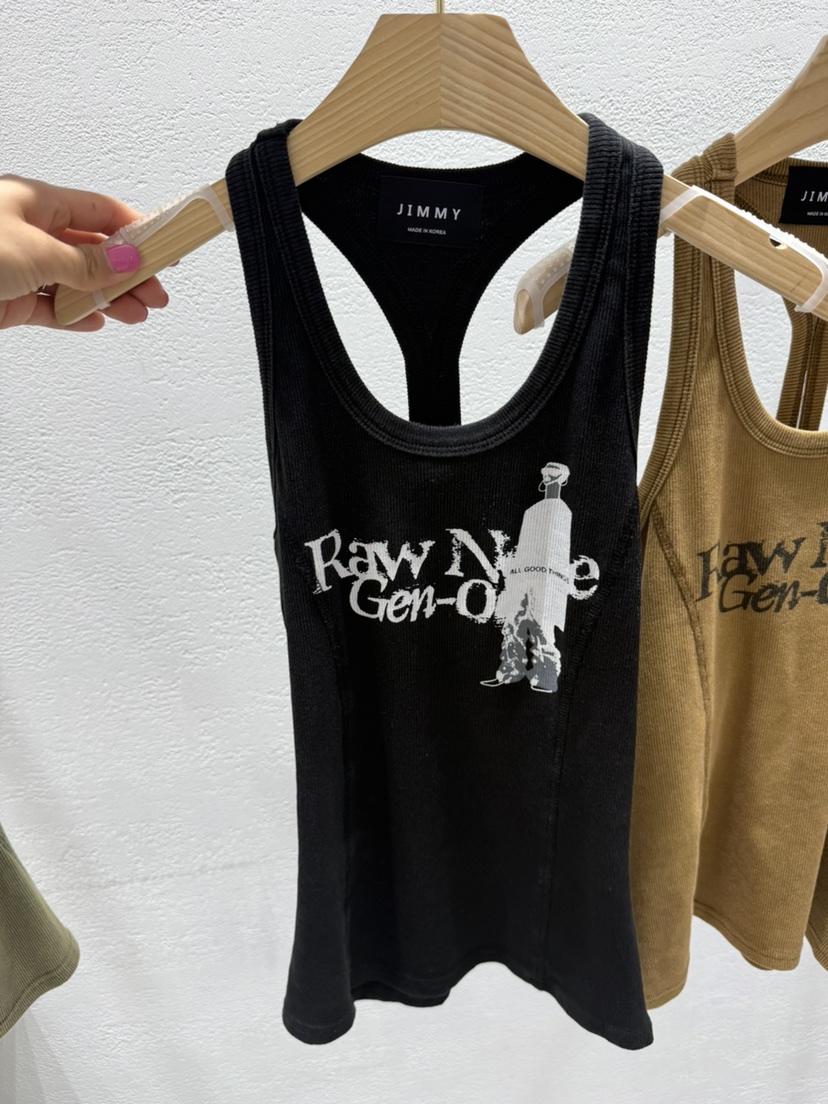 JIMMY韓國東大門直郵女士新款人氣時尚推薦熱賣休閑吊帶背心JIMMY/REMAKE吊帶/背心圖色2