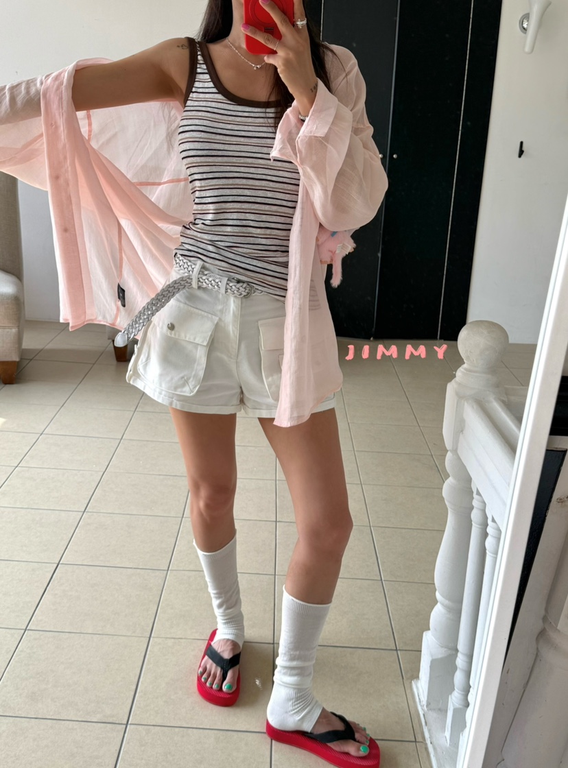 JIMMY韓國直郵女士新品推薦休閑人氣時尚26夏季襯衫蕾絲衫JIMMY/REMAKE襯衫/蕾絲衫