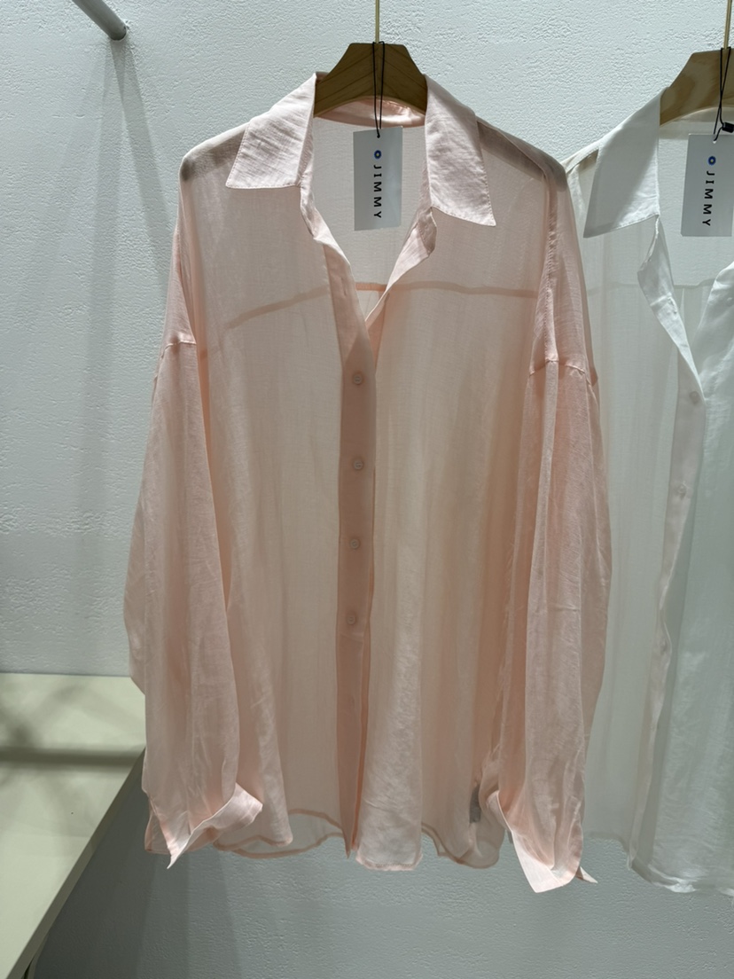 JIMMY韓國直郵女士新品推薦休閑人氣時尚26夏季襯衫蕾絲衫JIMMY/REMAKE襯衫/蕾絲衫圖色1