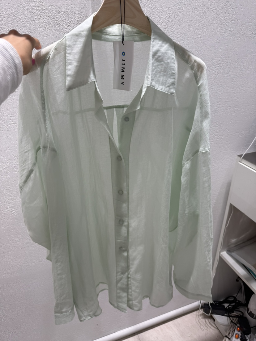 JIMMY韓國直郵女士新品推薦休閑人氣時尚26夏季襯衫蕾絲衫JIMMY/REMAKE襯衫/蕾絲衫圖色3