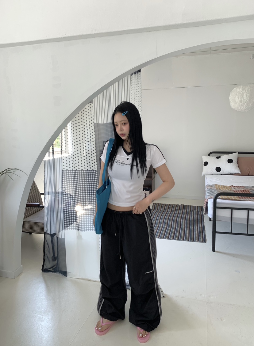 SEOLO韓國代購女士新款休閑時尚人氣26夏季熱賣推薦休閑褲Seolo seoul休閑褲