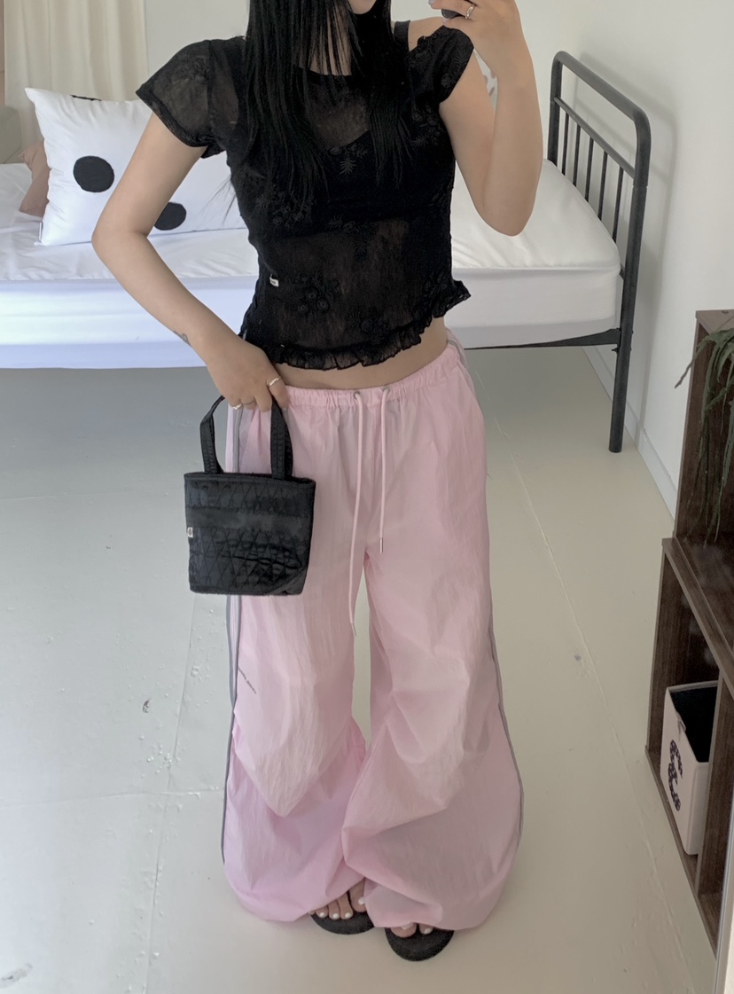 SEOLO韓國代購女士新款休閑時尚人氣26夏季熱賣推薦休閑褲Seolo seoul休閑褲