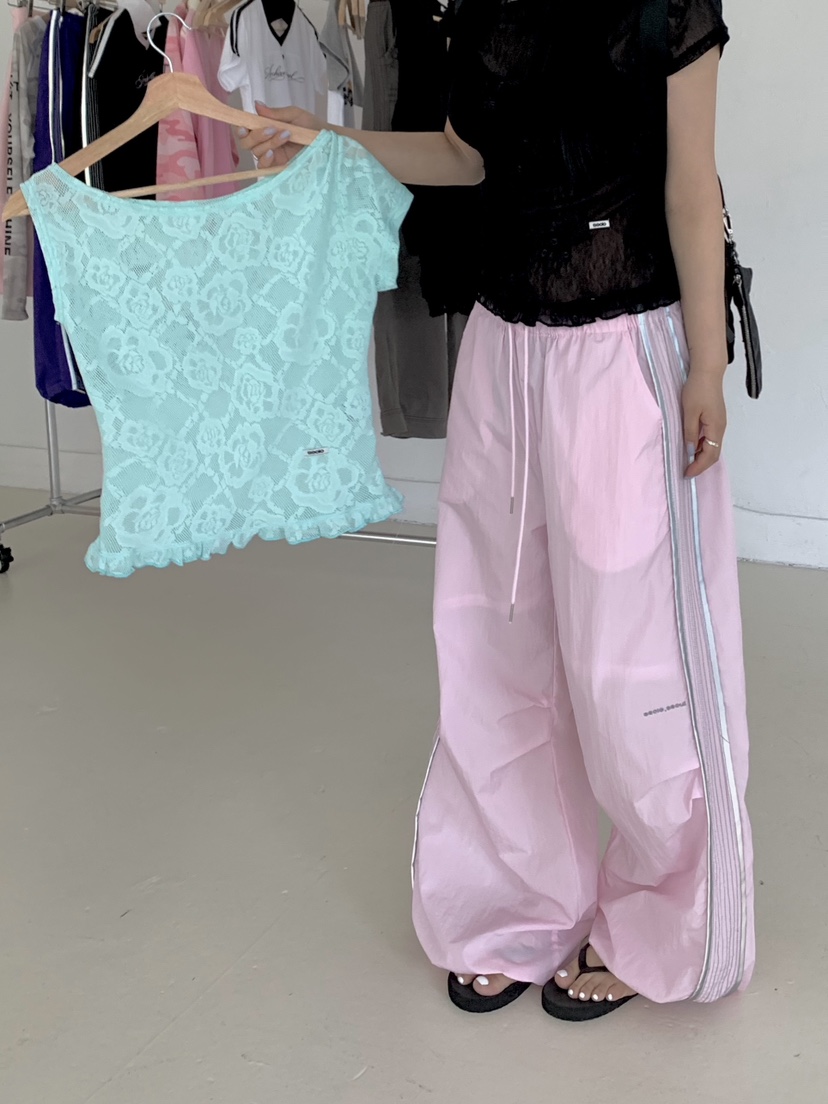 SEOLO韓國代購女士新款休閑時尚人氣26夏季熱賣推薦休閑褲Seolo seoul休閑褲